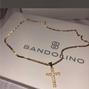 14k gold filled cross necklace